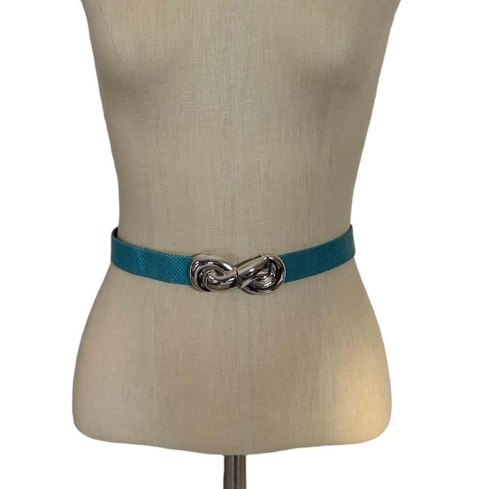 Vintage Alexis Kirk Adjustable leather belt